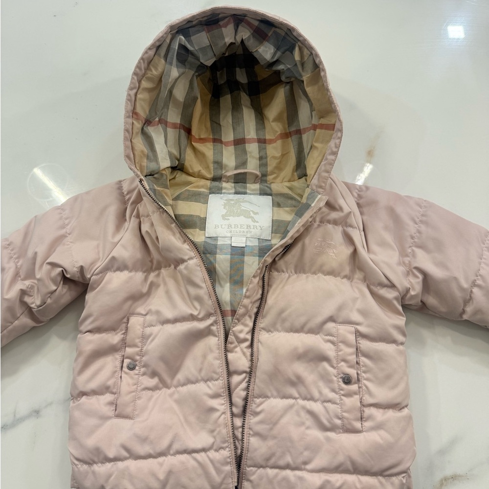 Burberry Blush Hooded Puffer Jacket